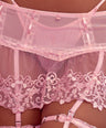 Rose Skirt + Panty in Pink