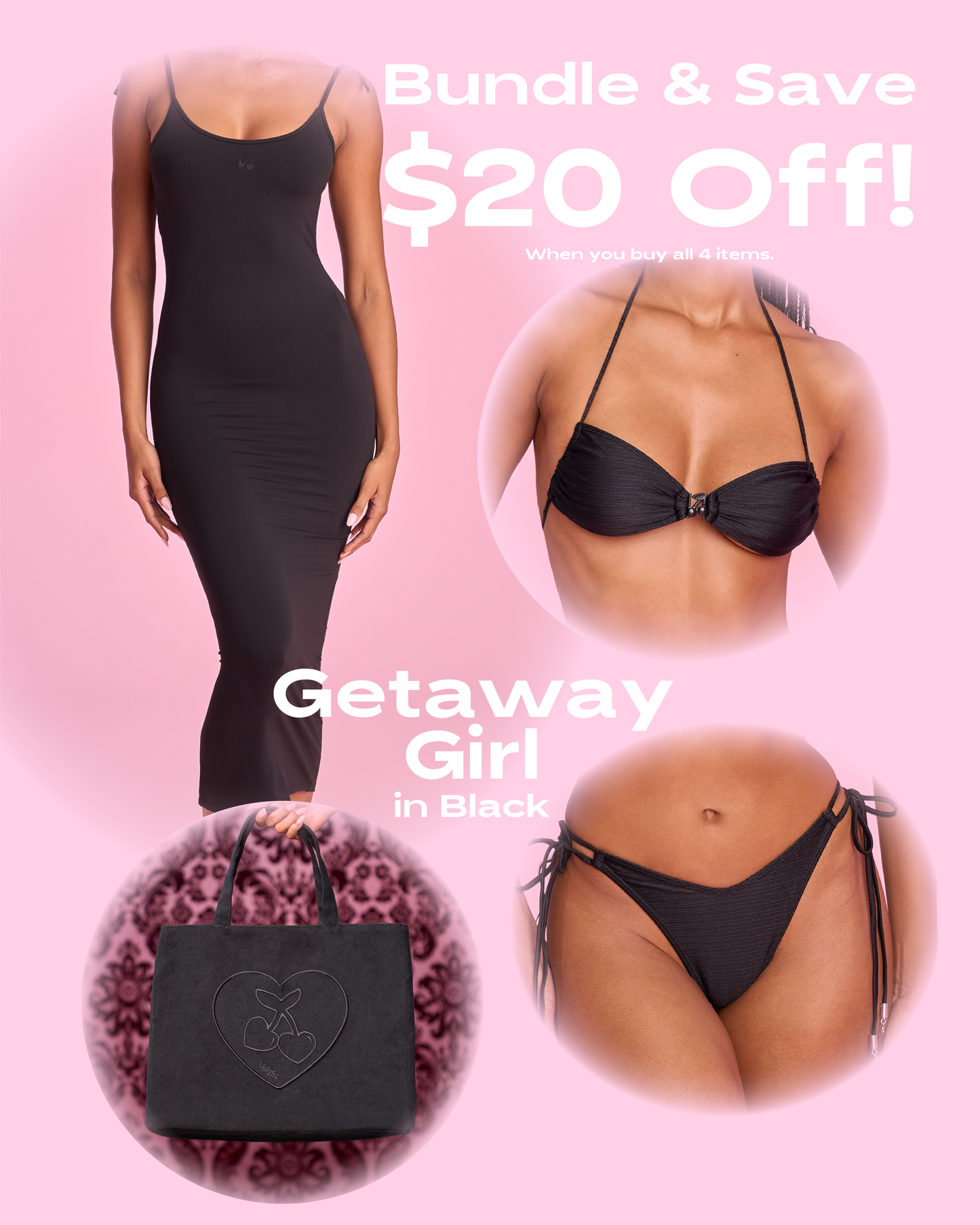 Getaway Girl Bundle in Black