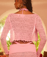 Alani Knit Top in Pink