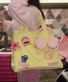 Vacation Tote Bag in Yellow