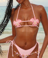 Orchid V-kini Set in Pink