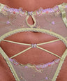 Flora Garter in Green
