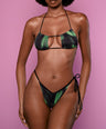 Ivy V-kini Top in Green