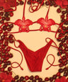 PRE-ORDER Orchid V-kini Set in Red