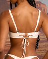 Perla V-kini Top in Cream
