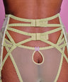 Flora Garter in Green
