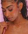 Cherry Hearts Earrings & Necklace