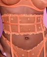 Ember Garter in Orange