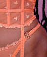 Ember Garter in Orange
