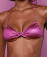 Valentina V-kini Top in Magenta