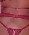 Julia Garter in Wine