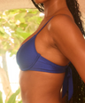 Ariel V-kini Top in Blue