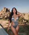 Zenon One-Piece in Silver