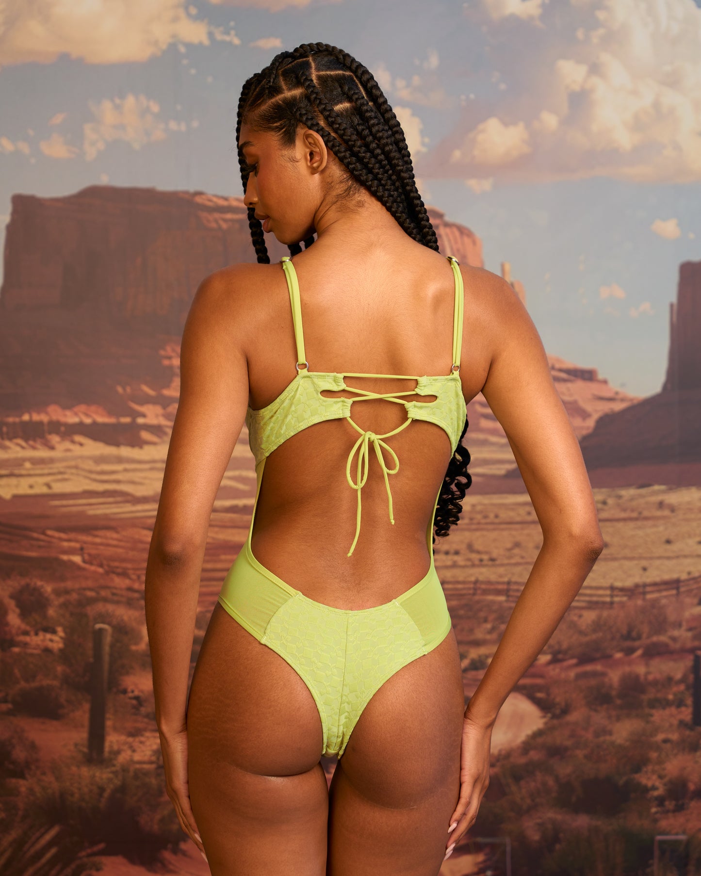 Jade One-Piece in Sage