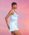 Twin Flame Dress in Sky
