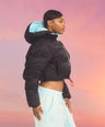 Reversible Cloud Cropped Puffer Jacket