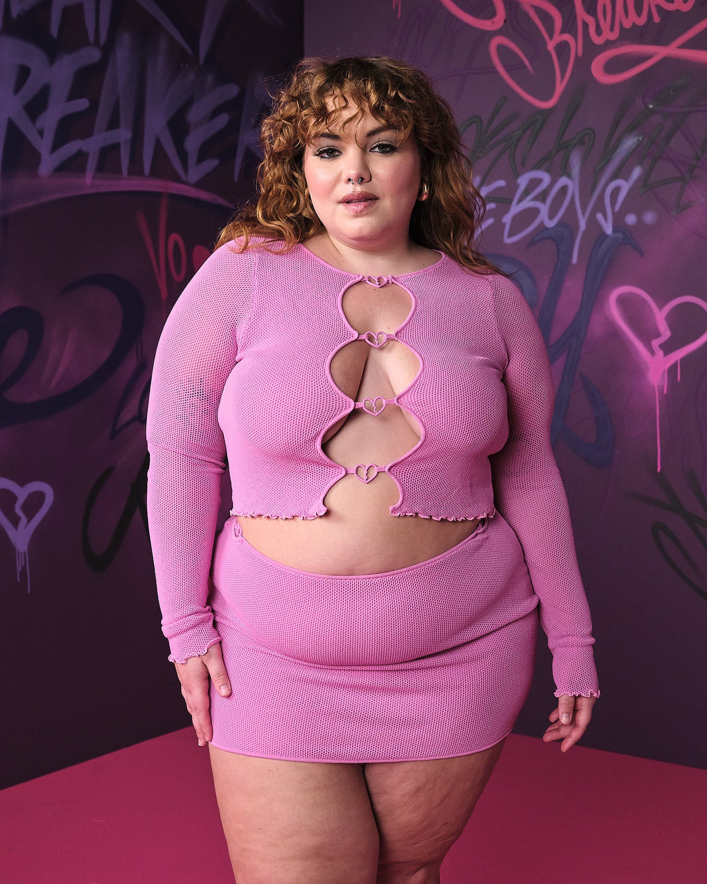 Clair Skirt in Pink