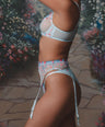 Cherry Bomb Bra in Blue