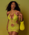 Isabella Dress in Limon