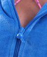 BonBon Crop Hoodie in Blue