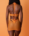 Isabella Dress in Naranja