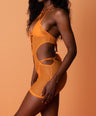 Isabella Dress in Naranja