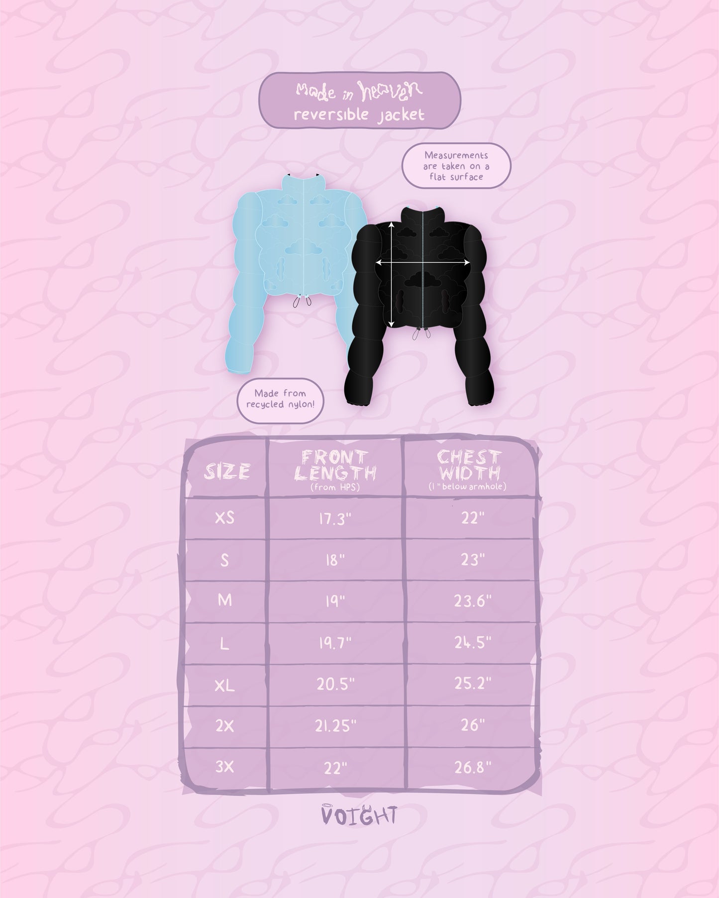 Reversible Cloud Cropped Puffer Jacket