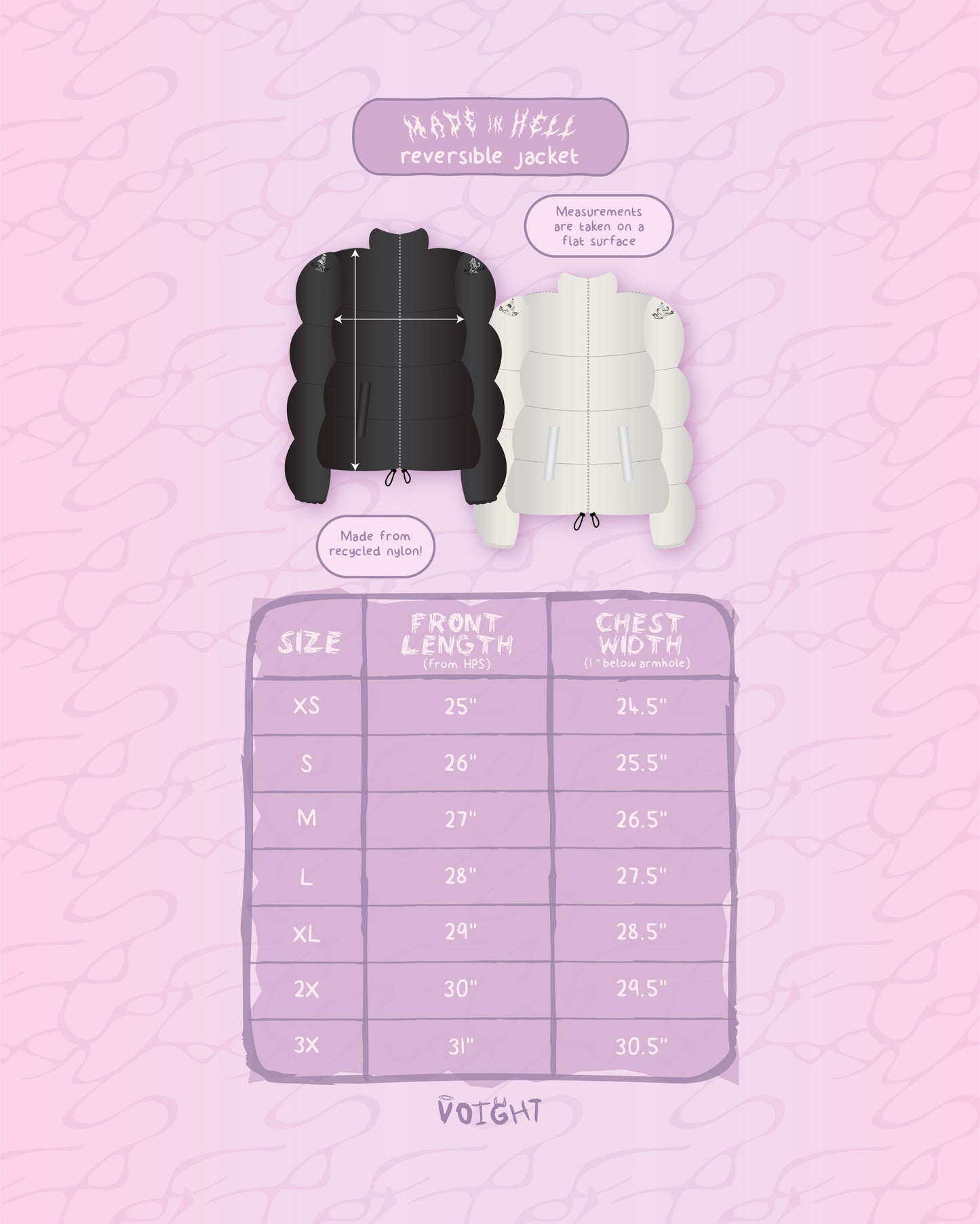 Reversible Unisex Puffer Jacket