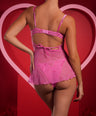 Bettie Sheer Dress in Multi