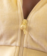 BonBon Crop Hoodie in Yellow