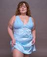 Twin Flame Dress in Sky