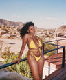 Marisol V-Kini Bottom in Yellow