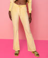 BonBon Flare Pant in Yellow